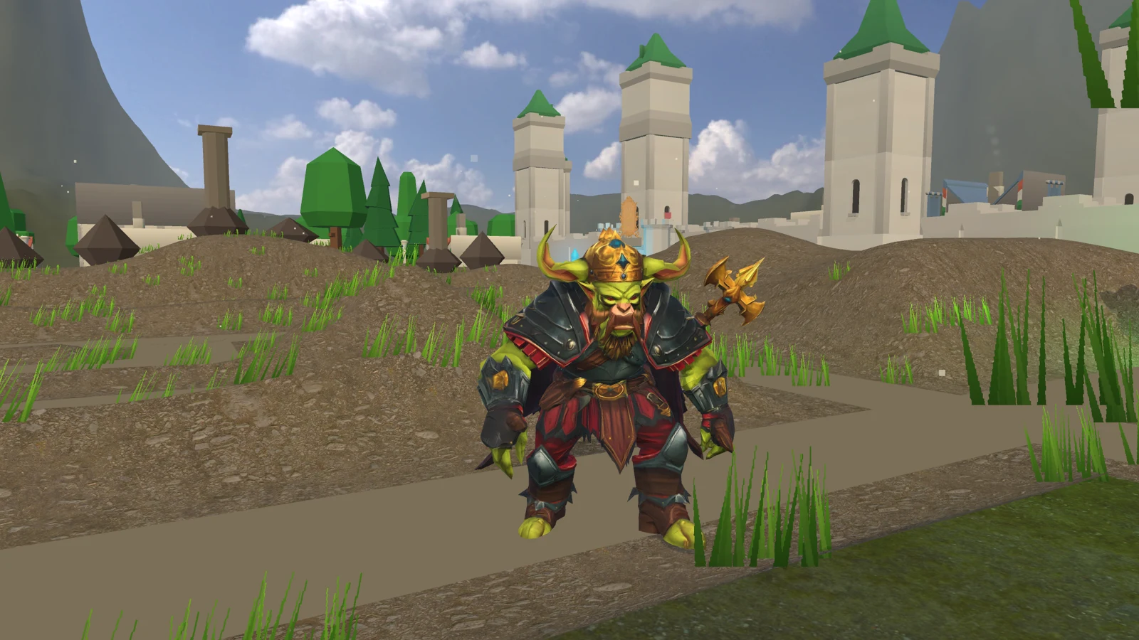 Baron von Bonk, the armored goblin villain